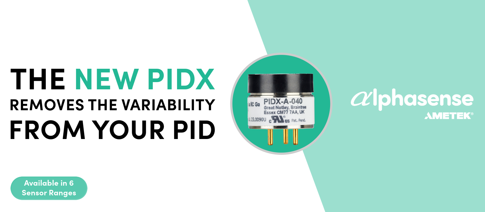 Alphasense Launches PIDX A New Era in PID Sensor Technology